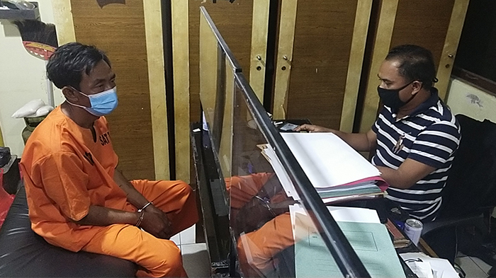 Hendak Ditangkap, Sang Suami Terduga Pelaku Pembunuhan Ibu dan Anak Tenggak Racun