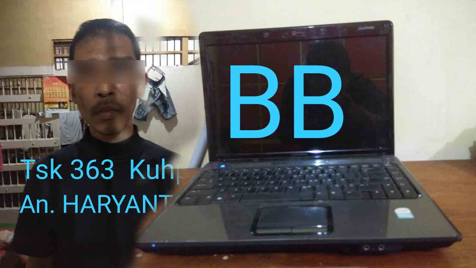 Polisi Ringkus Oknum PNS Tersangka Pencurian di Komplek Kantor Gubernur Kalbar