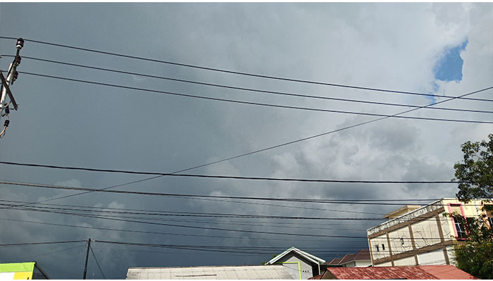 Update Cuaca Untuk Beberapa Wilayah Kalbar, Kota Pontianak Mendung dan Panas