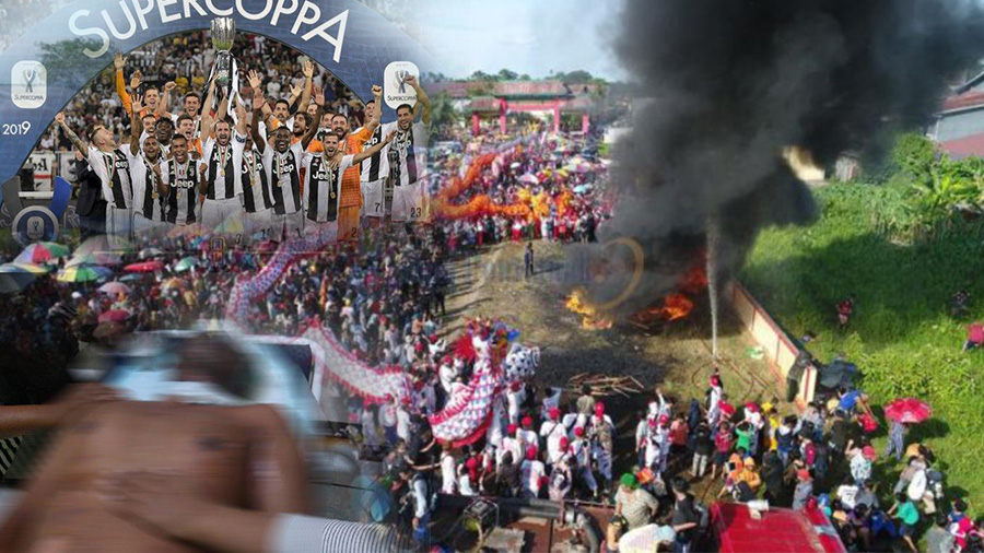 TERPOPULER - Dari Higuain Ngamuk, Tabung Gas Meledak, Hingga Cap Go Meh 2019