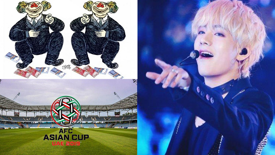 TERPOPULER - Dari Pemkab Pecat 11 PNS, FINAL Dini Piala Asia, Hingga V BTS Dimarahi Fans