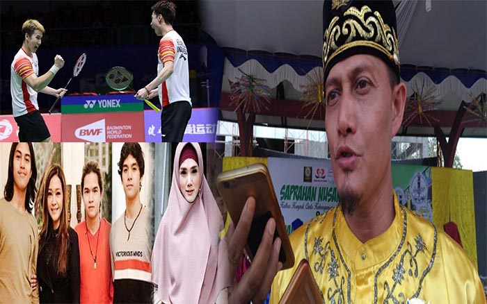 TERPOPULER - Kiprah Sultan Pontianak Pilpres 2019, Semifinal Sudirman Cup 2019, hingga Mulan Jameela