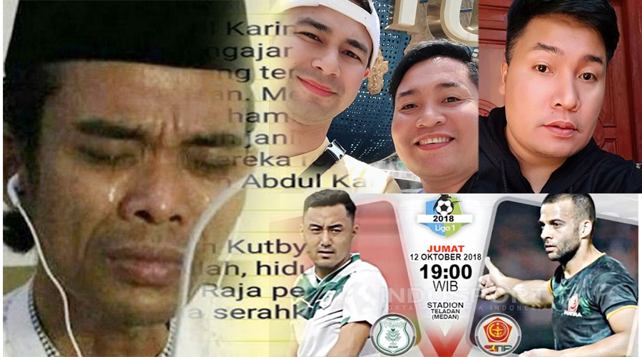 TERPOPULER - Dari Ustadz Abdul Somad Tulis Kisah Muslimah Hingga Laga PSMS Medan Vs PS Tira Batal