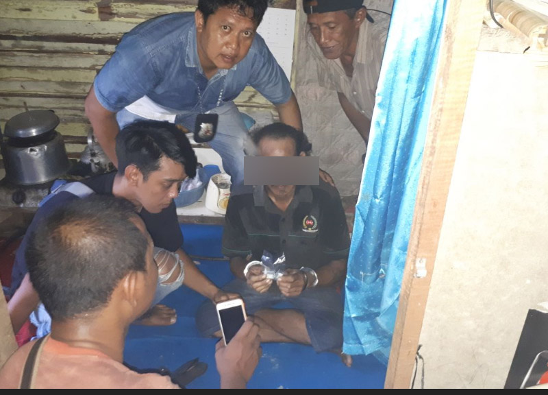 Polsek Tayan Hilir Amankan Pelaku Tindak Pidana Sabu, Ini Barang Bukti Yang Diamankan