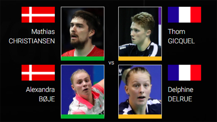 Hasil Final Swiss Open 2021 Ganda Campuran: Skor Identik, Prancis Juara Usai Taklukkan Wakil Denmark