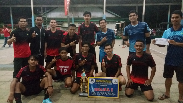 Final Futsal Terbuka Mempawah, MU Nusantara Libas Rubini dengan Skor 4-1
