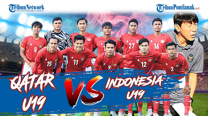 Link Live Steaming Timnas Indonesia U19 vs Qatar, Nonton Streaming Timnas U19 vs Qatar TV Online