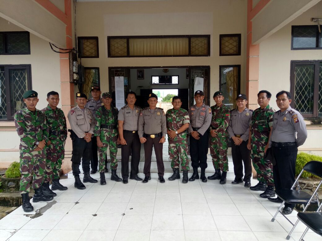 Pasukan Gabungan Pam KPU dalam Pengamananan Kota Suara Setelah Pilgub Kalbar