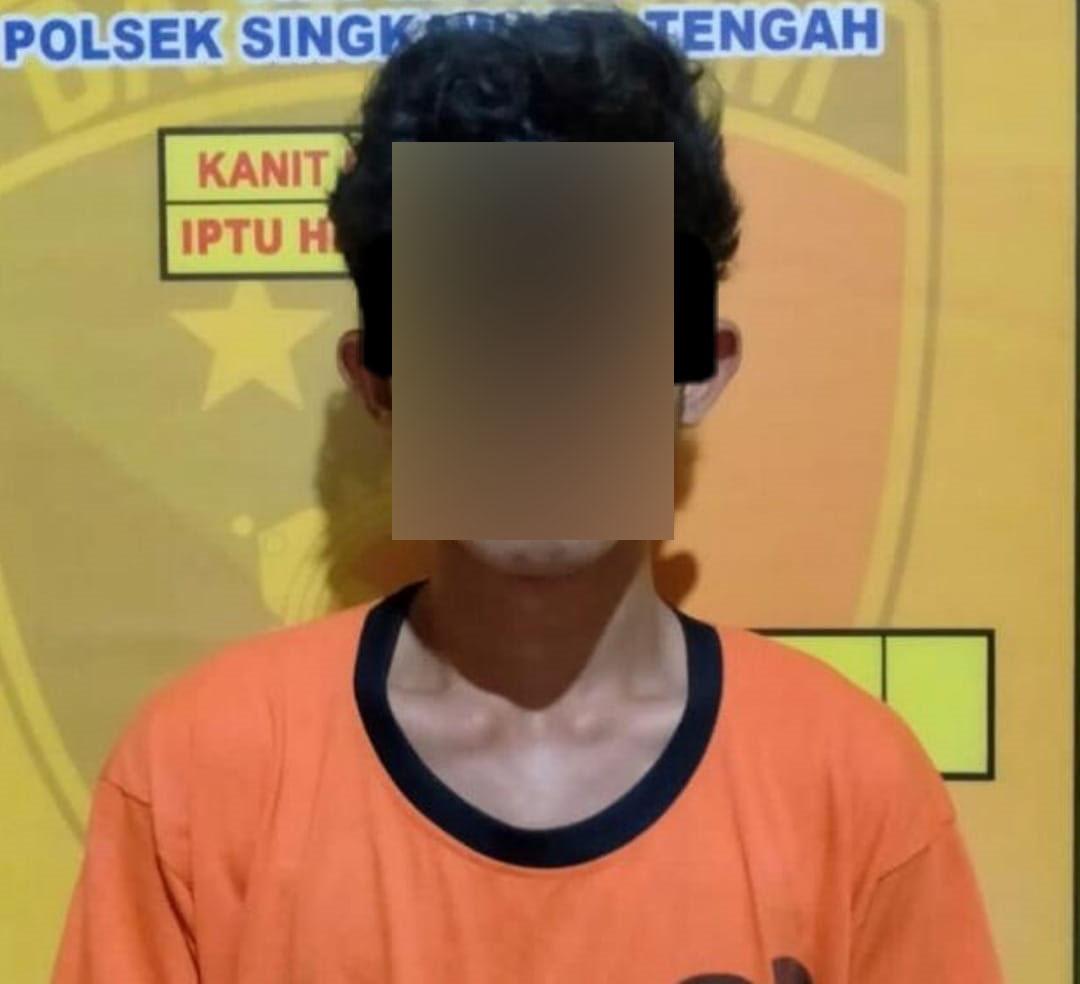 Unit Reskrim Polsek Singkawang Tengah Berhasil Ringkus Tersangka Pencurian Kurang dari 24 Jam