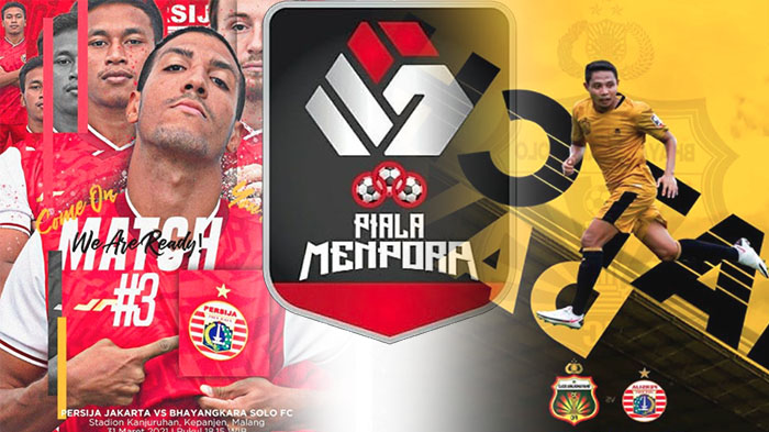 TV Bersama Indosiar Live Streaming Persija Vs Bhayangkara FC Hari Ini Piala Menpora 2021 Grup B