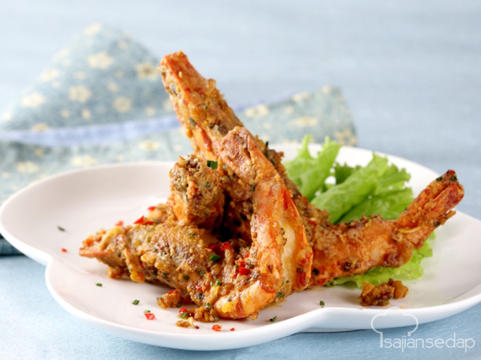 Resep Udang Goreng Telur Asin - Rasa Super Gurihnya Bikin Siapapun Ingin Cepat-cepat Makan