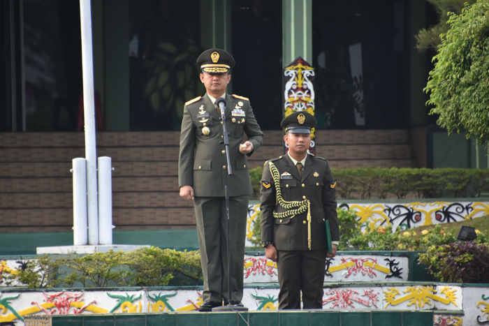 Danrem 121/Abw Pimpin Upacara Hari Kesaktian Pancasila
