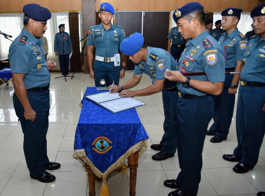 3 Pejabat Lantamal XII Pontianak Mutasi, Satu Diantaranya Kadis Penerangan