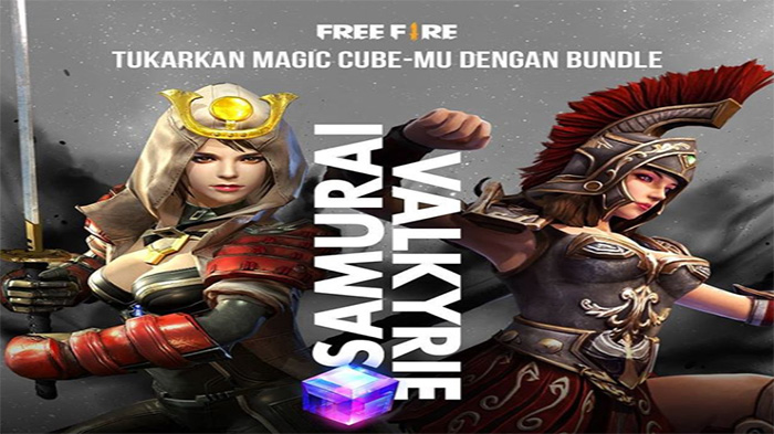 UPDATE Daftar Kode Redeem FREE FIRE, Cara Dapat Item Gratis FF4M hingga Bundle Valkyrie dan Samurai