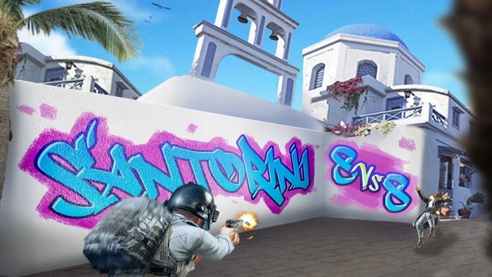 Update PUBG Mobile Februari 2022 - Krafton Rilis Mode DeathMatch TDM 8v8 di Map Santorini
