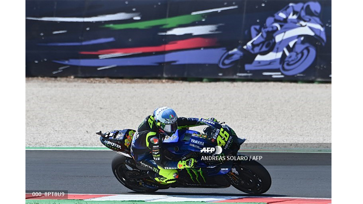 Jam Tayang MotoGP 2020 Hari Ini Minggu 13 September 2020 Trans7, Valentino Rossi Start dari Posisi 4