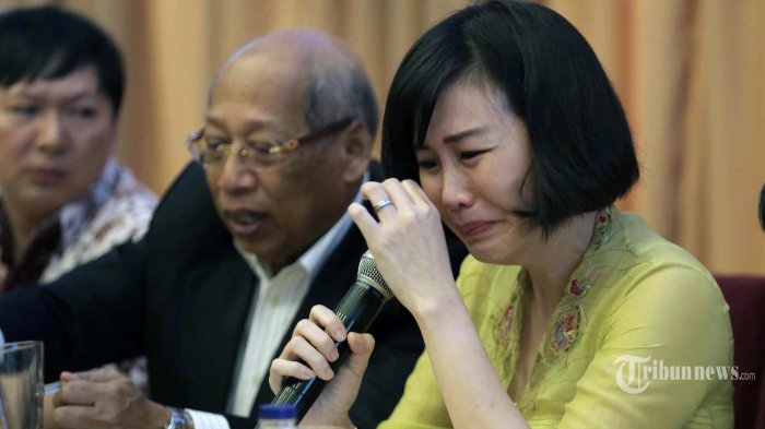 Surat Ahok dari Balik Jeruji, Isinya Bikin Veronica Tan Menangis