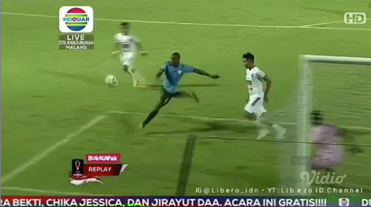 Cuplikan Gol Persela Lamongan Vs Arema FC di Piala Presiden, Hasil Babak Pertama Skor 1-0