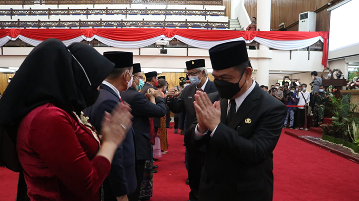 Pesan Wagub Kalbar Untuk Empat Anggota DPRD Provinsi Kalbar Hasil PAW