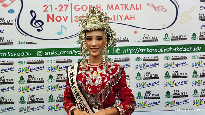 Siswi SMK Amaliyah Sekadau Wakili Kalbar di Ajang Mister dan Miss Grand Tourism Indonesia Pada 2022