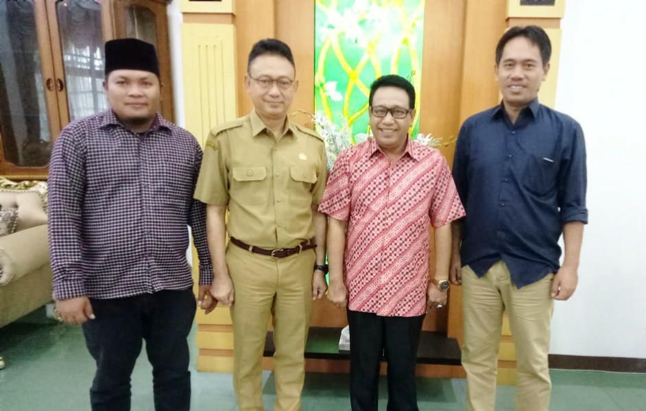 Setelah Kukuhkan Pengurus YAKORMA Periode 2019-2023, Ketua Umum Pusat Berkunjung ke Kantor Wali Kota