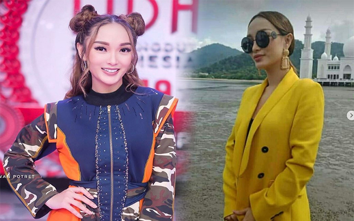 Zaskia Gotik ke Kayong Utara, Turun dari Helikopter Pakai Sendal Jepit, Netizen Sampai Bilang Gini!