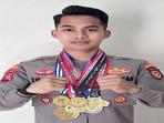 ‎Anggota Polres Kayong Utara Samsul Arifin Wakili Kalbar di PON Bela Diri Kudus 2025