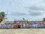 Komisoner KPU Landak Sosialisasi Pendidikan Demokrasi di SMAN 3 Ngabang