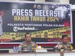 Sepanjang 2024, Polresta Ungkap 498 Kasus Pencurian di Pontianak, Curanmor Paling Dominan
