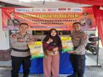 Polsek Sungai Kunyit Salurkan 10 Ton Beras Lewat Gerakan Pangan Murah