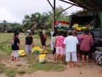 Dandim 1210/Landak Turun Langsung Pantau Kegiatan Pangan Murah