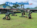 Dandim 1206 Putussibau Perkuat Latihan Bela Diri bagi Prajurit 