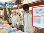 Pengunjung Antusias Berburu Diskon di Semesta Buku Gramedia Pontianak