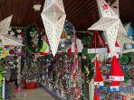 Pernak Pernik Natal Mulai Ramai Dijual di Kota Pontianak