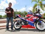 5 Bulan Erick Dandani Motor Ninja 250 F1