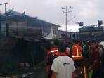 Empat Ruko Ludes Terbakar