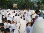 Kepanasan, Orangtua Murid TK Ribut di Asrama Haji