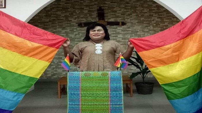 Ketua Komunitas Fajar Sikka, Hendrika Mayora Victoria