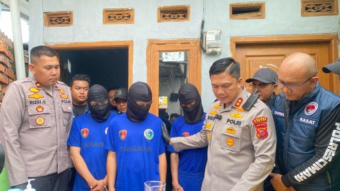 Rumah Kontrakan di Gang Bakti Cisangkan Hilir Cimahi Ternyata Pabrik Narkotika Sintetis