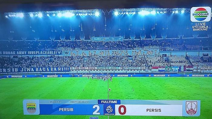Persib Bandung Tekuk Persis Solo dengan 10 Pemain, Gol Ramon Tanque Dianulir