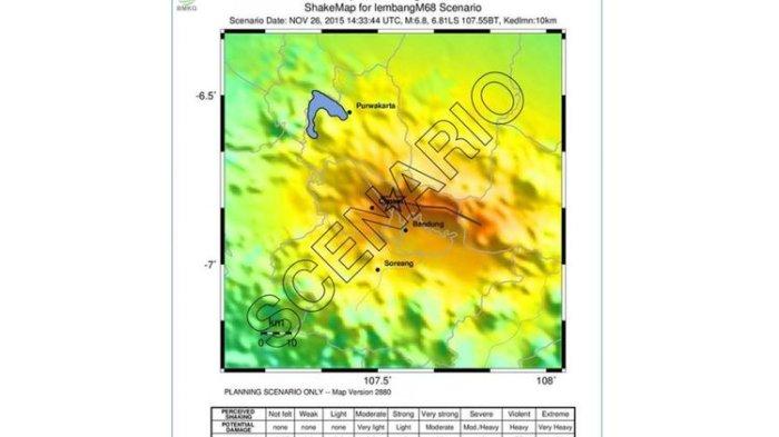 Sesar Lembang Berpotensi Ancam Bandung Raya, BPBD Jabar Siapkan Kajian Risiko Bencana-Jalur Evakuasi