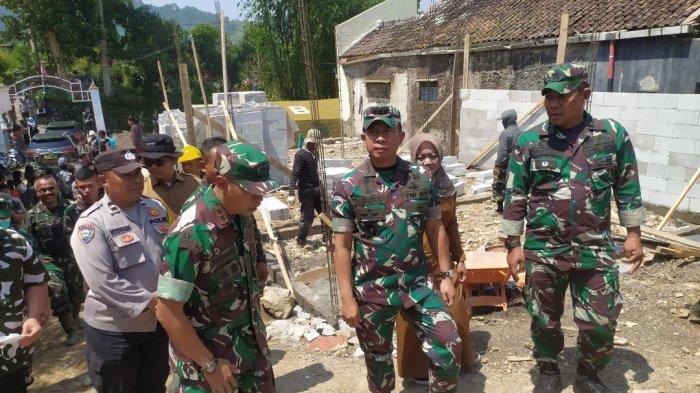Wakasad Tinjau Progres Pembangunan Rumah Korban Gempa, 3 Ribu Personel Dikerahkan