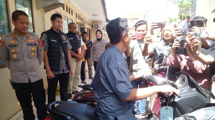 NMax Hilang 5 Bulan, Warga Ciamis Ini Tak Sangka Motornya Kembali ke Pangkuannya