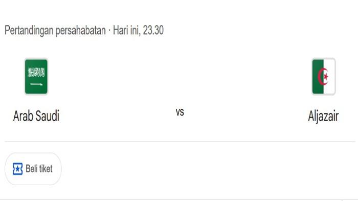 Prediksi Skor dan Susunan Pemain Arab Saudi VS Aljazair, Adu Tajam Saleh dan Amoura