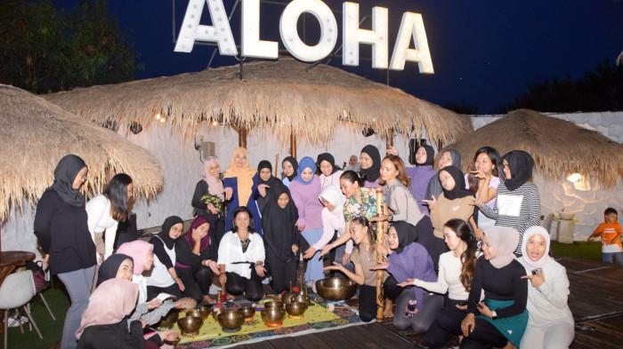 Antusiasme Memuncak! Yoga Sambil 'Curhat' Bareng Sound Healing Jadi Primadona Baru di Cianjur
