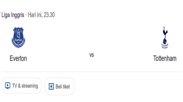 Prediksi Skor dan Susunan Pemain Everton VS Tottenham Hotspur, Duel Sengit Barry dan Kolo Muani