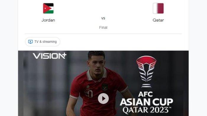 Preview Final Piala Asia 2024 Yordania VS Qatar, Menanti Aksi Si Kribo Akram Afif