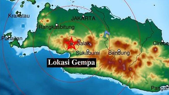 2 Gempa Terkini di Jawa Barat Mengguncang Sukabumi, Sabtu Subuh, BMKG: Pusat di Laut dan Darat