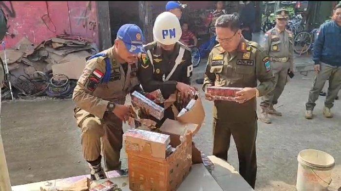 21 Ribu Batang Rokok Ilegal Diringkus Petugas Gabungan di Pangandaran, Sasar 10 Kecamatan