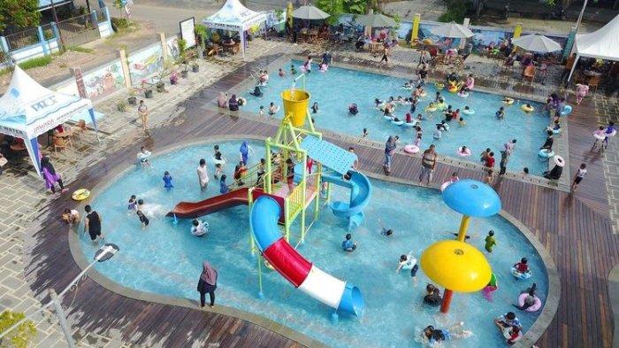 Banjar Waterpark. ilustrasi waterpark (Kolam anak di Borneo Mini Waterpark, Banjarmasin.(Instagram @borneominiwaterpark)